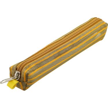Imagem de Estojo Escolar Tubinho Telinha 21 cm School Basics PVC Cristal