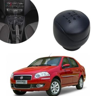 Imagem de Manopla Bola Câmbio Fiat Siena Elx 2004 2005 2006 2007 2008 2009 2010 
