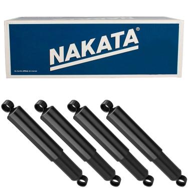 Imagem de 4 Amortecedor Toyota Bandeirante 60 a 94 Dianteiro Traseiro Nakata