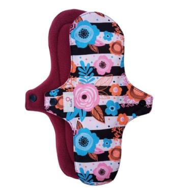 Imagem de KIT ABSORVENTES REUTILIZÁVEIS DE PANO ECOLÓGICOS NÃO VAZA TOQUE SECO (3 Grandes, Kit, 3)