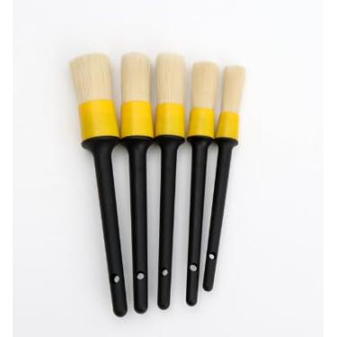 Imagem de Kit 5 Pinceis para Detalhamento Automotivo Karbox