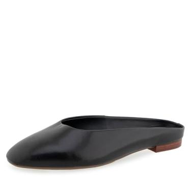 Imagem de Aerosoles Amara Mule feminino, couro preto brilhante, 39