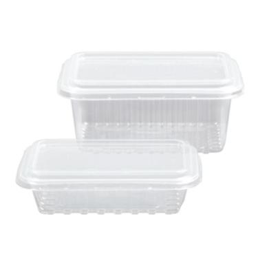 Imagem de Pote Retangular 750ml PP Transparente Copozan Caixa 144 Unidades Livre