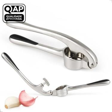 Imagem de Espremedor De Alho Amassador Zinco Reforçado Alta Qualidade - Uny Gift