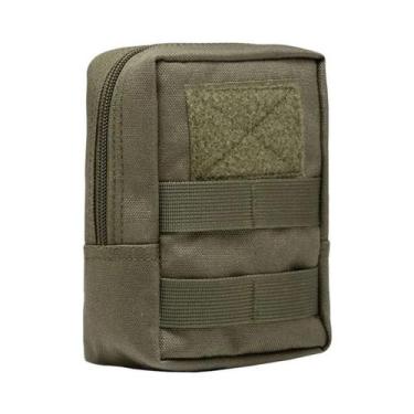 Imagem de Bolsa de Cintura Tática Masculina 1000D - Molle, Durável e com Zíper p