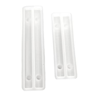 Imagem de 2pcs Silicone T Handle Moldes Diy T Janganete para Servir a Placa de ágata Jóias Gabinete Cabinete Silicone Plaudida MOLDSSSILICON