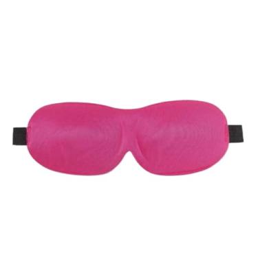 Imagem de Mascara de Dormir，MáScaras Oculares para Dormir Masculinas e Femininas, MáScaras Oculares de AlgodãO, ProteçãO Ocular(Pink + PROTETOR AURICULAR,1 UNI)