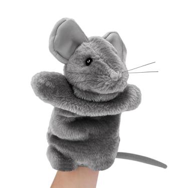 Imagem de Fantoche de brinquedo de luta livre de – Fantoche de brinquedo de gato de pelúcia – de provocação divertido, de lutador em forma de rato para treinamento e exercícios de combate ao