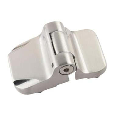 Imagem de Fenteer Dobradiças hidráulicas para banheiros públicos Dobradiças de mola Substitui de portas divisórias Conexão de ferragens para shopping de hotéis, 102x60 Mm