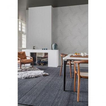 Imagem de Papel De Parede Muse Têxtil Cinza Com Brilho Mu1204