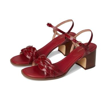 Imagem de Cole Haan Sandália feminina Ambrose Braid, Ri Red Croc Prt Lt, 41