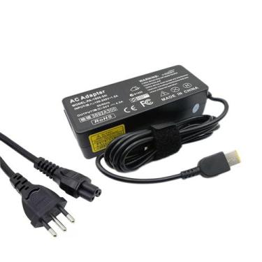 Imagem de Fonte Carregador para Notebook Lenovo 20V 4.5A 90W - Pino Retangular -