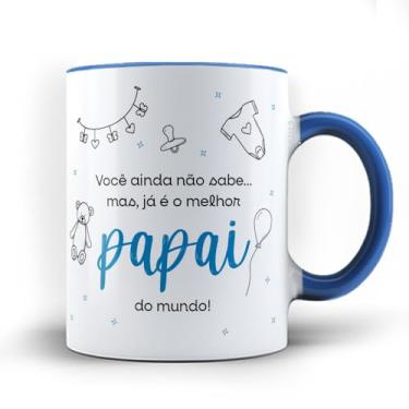 Imagem de Caneca xicara Pai Já é melhor Papai do mundo 25 (Preta)