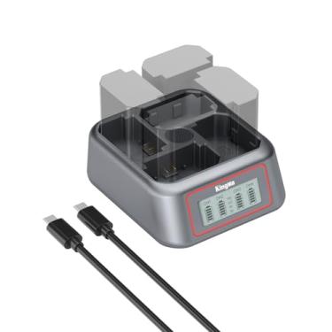 Imagem de King Ma Carregador de bateria NP-FZ100, 4 canais para carregador de bateria de câmera, carregamento rápido PD de 45 W com visor LED, compatível com A7III/A7IV/A7RIII/A7RV/A7C/A7CII/A6700/A9/A1/ZV - E1