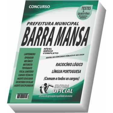 Imagem de Apostila Prefeitura De Barra Mansa - Nível Médio E Técnico