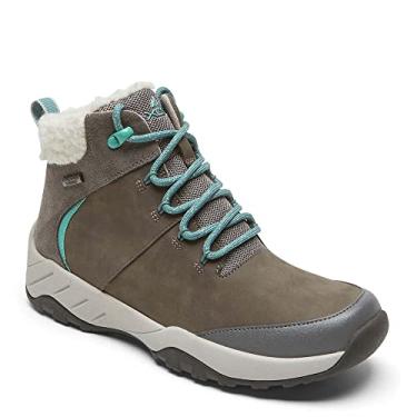 Imagem de Rockport Bota feminina XCS Spruce Peak impermeável para caminhada, Cinza Wp, 6