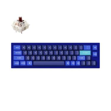 Imagem de Keychron Interruptor marrom com luz de fundo RGB intercambiável Q9 - Azul