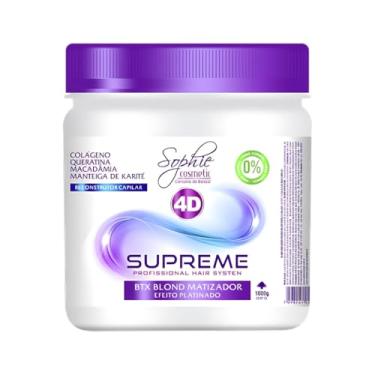 Imagem de Botox 4D Matizador, Tratamento Capilar com Colágeno e Queratina, 1kg, 0% Formol - Sophie Cosmetic