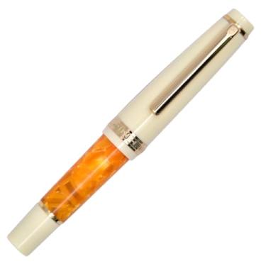 Imagem de Ranvi Jinhao 82 mini caneta-tinteiro acrílica, ponta fina de irídio, bolso de parágrafo curto, com conversor de tinta, laranja