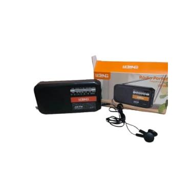 Imagem de Rádio Portátil AM/FM com Fones de Ouvido, Frequência FM 88-108MHz, AM 530-1600KHz, Alimentação 2 Pilhas AA