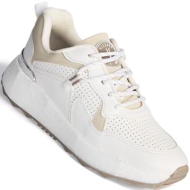 Imagem de Tênis Vizzano Feminino Casual Confortável Original 1452-202 (Branco, BR, Adulto, Numérico, 38)
