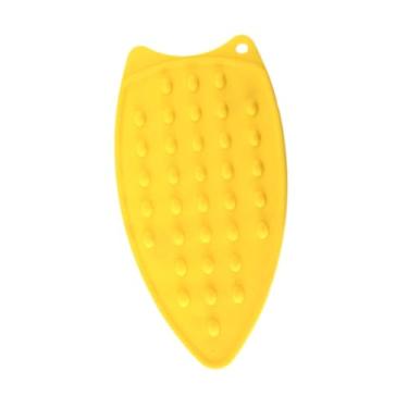 Imagem de Ｂｅｓｇａ Almofada de silicone para descanso de ferro para viagens e uso em quilting Suporte de passar roupa portátil multifuncional para casa, Amarelo