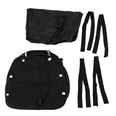 Imagem de aqxreight Bolsa de Moto Bolsa de Motocicleta de Banco Traseira de Bagagem de Motocicleta 18-20L Expandível Com Tiras Reflexivas de Conexão Rápida para R1200GS R1250GS F850GS