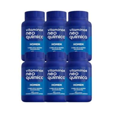 Imagem de Kit 6x Suplemento Alimentar Homem 60 Cpr - NEO QUIMICA