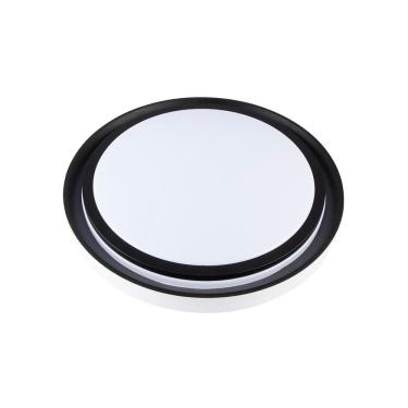 Imagem de Plafon Nordecor Zony Redondo 2670 Led Bivolt Preto