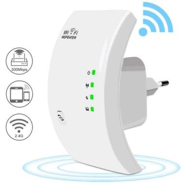 Imagem de Repetidor Amplificador De Sinal Wifi 600/mbps Ultra Rápido sinal forte