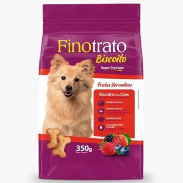 Imagem de Biscoito Finotrato Frutas Vermelhas para Cães 350g
