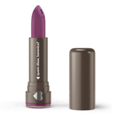 Imagem de Quem disse, Berenice? Batom Mate Alta Pigmentação Roxo Vinhosa 3,8g