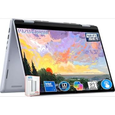 Imagem de Dell Notebook empresarial Inspiron 14 7740, computador copiloto com tela sensível ao toque FHD + 2 em 1 de 14 polegadas, Intel Core 5 (> i7-1355U), teclado retroiluminado, impressão digital, vida útil