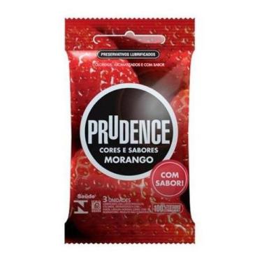 Imagem de Preservativo Camisinha Prudence Sabor Morango