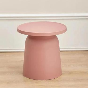 Imagem de Mesa de centro de design simples, sala de estar, cogumelo, mesa de centro de plástico, rede de canto de celebridade, mesa de cabeceira, sofá, mesa lateral, mesa de centro, mesa lateral minimalista
