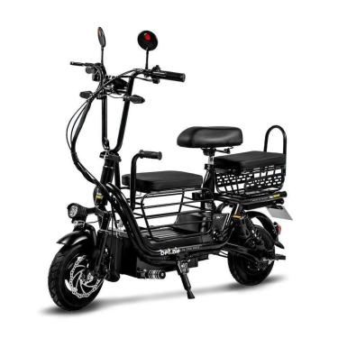 Imagem de Bicicleta Elétrica Two Dogs Bet.zin 500W Lítio 48v c/ Alarme e 3 Lugares-Unissex