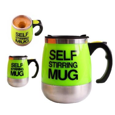 Imagem de Caneca Mixer Elétrica Portátil Copo Automática 400ml Shake Whey Café Bebidas Achocolatado Mexedora