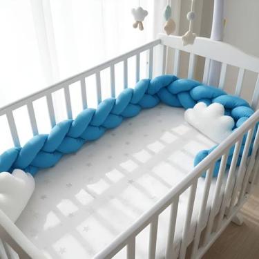 Imagem de Trança Lateral Protetora De Berço Americano 4 Metros - Carinha de Anjo