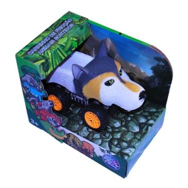 Imagem de Brinquedo Carro Carrinho De Fricção Safari Animais Cobra