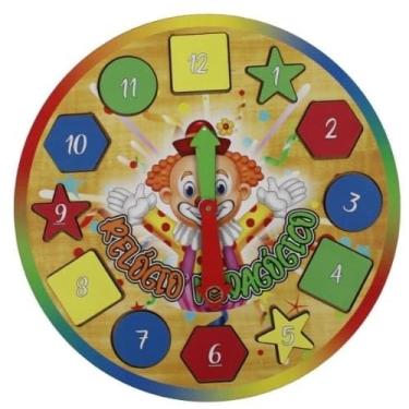 Imagem de Quebra Cabeça Mdf Educativo Pedagógico Didático Infantil