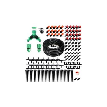 Imagem de Kit de irrigação Sistema de gotejamento automático 40m 158pcs