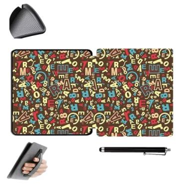 Imagem de GUKSRASO Capa para Kindle Oasis 10ª/9ª Geração 2019/2017 (Modelo: CW24WI/S8IN4O) - Adequado Apenas para 7 Polegadas, Capa Protetora Fina e leve de TPU com Alça de Mão e Caneta