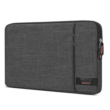 Imagem de Losong Capa para monitor portátil de 17,3 polegadas, capa protetora acolchoada compatível com monitor portátil Arzora Uperfect AOC KYY, bolsa de viagem com 2 bolsos de acessórios, tamanho, preta