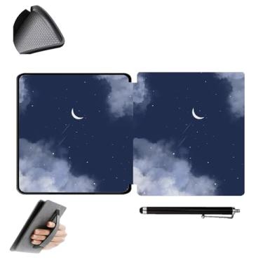 Imagem de GUKSRASO Capa para Kindle Oasis 10ª/9ª Geração (Modelo: CW24WI/S8IN4O) - Compatível com 7 Polegadas, Material TPU à Prova D'água, com Alça de Mão e Caneta Stylus