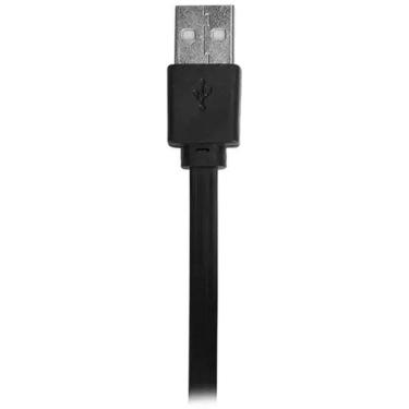 Imagem de Cabo Micro Usb + Usb A Flat 5+ 018-0042 5Gb 1.20M Preto