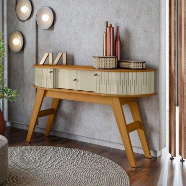 Imagem de Aparador Estoril Com Nichos Cumaru/opala