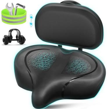 Imagem de Assento de bicicleta Twomaples de tamanho grande extra largo com encos