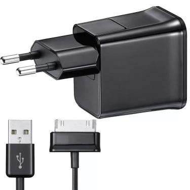 Imagem de Cabo Usb + Carregador Bivolt Para Tablet Galaxy Tab P1000