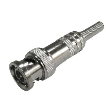 Imagem de Conector Bnc C Mola Parafuso 4Mm Encartelado 5 Peças