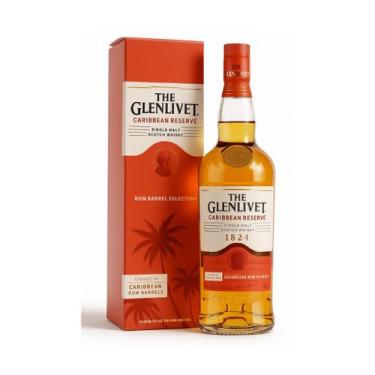 Imagem de Whisky Single Malt The Glenlivet Caribbean Reserve 750ml com cartucho
